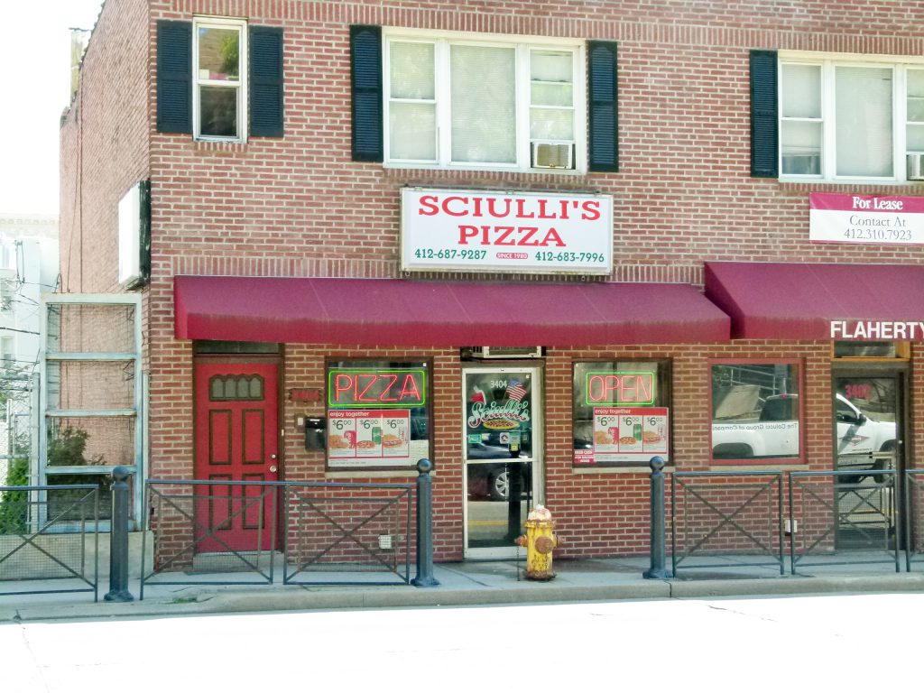 Sculli's Pizza Storefront