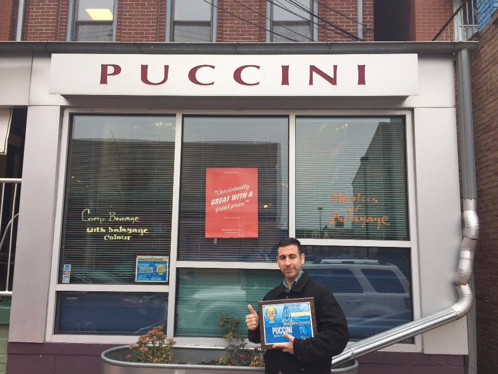 Storefront of Puccini