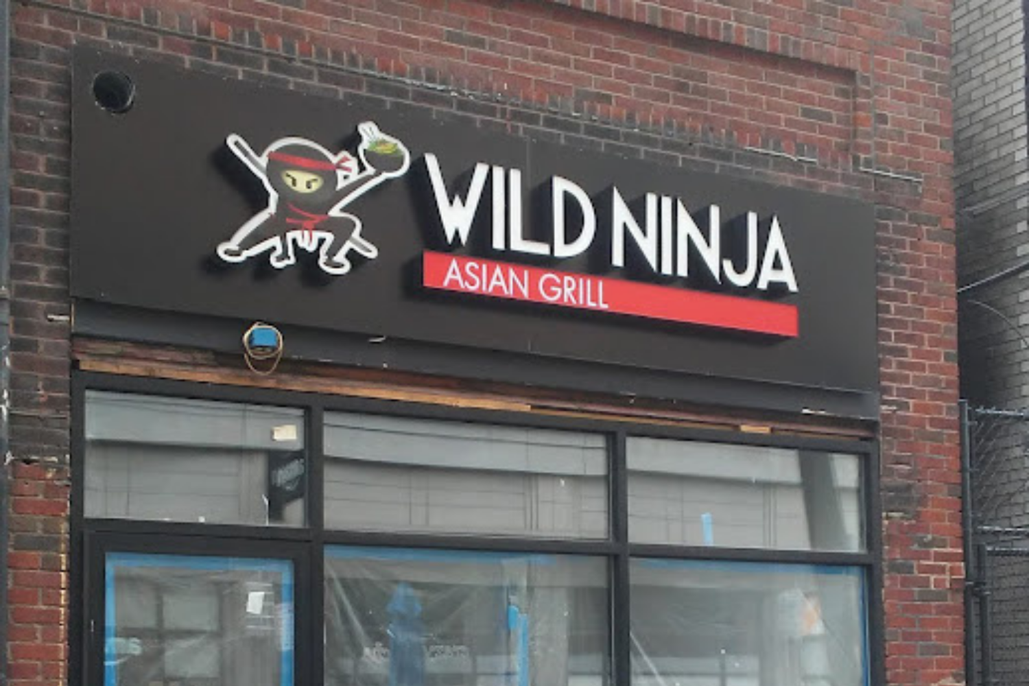 exterior view of Wild Ninja Asian Grill
