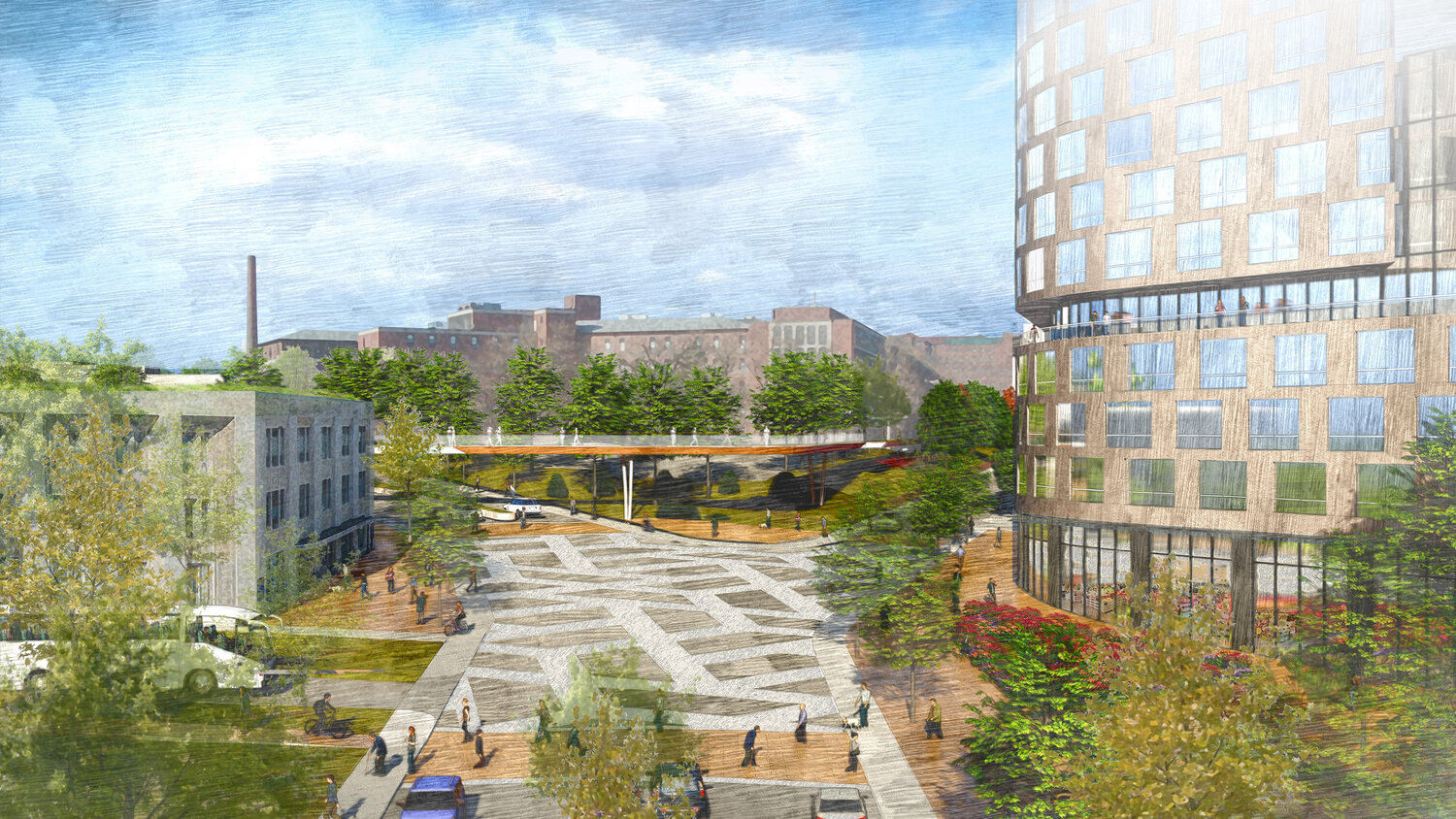 Oakland Crossings Rendering