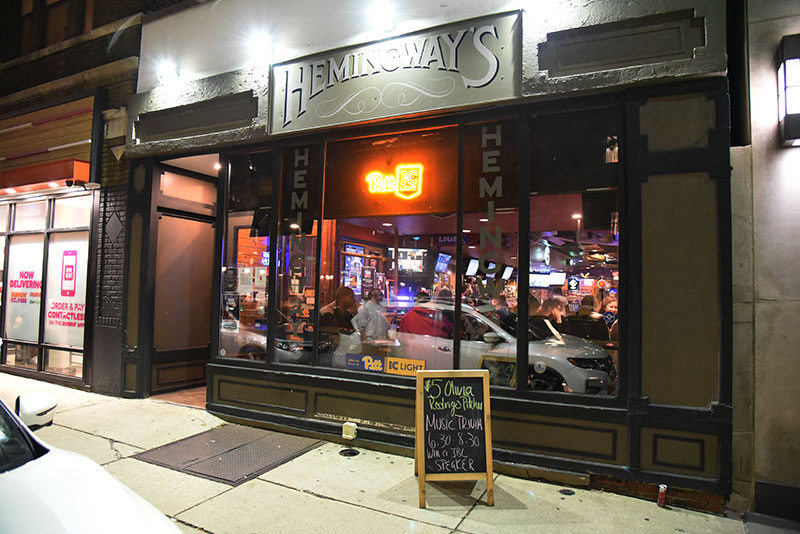 Hemingway's Cafe Exterior