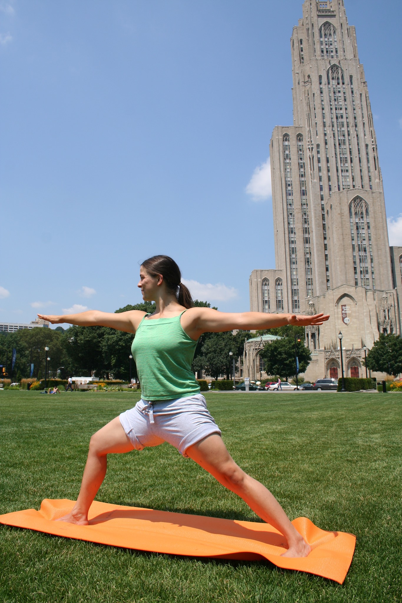 Yoga in the Plaza
