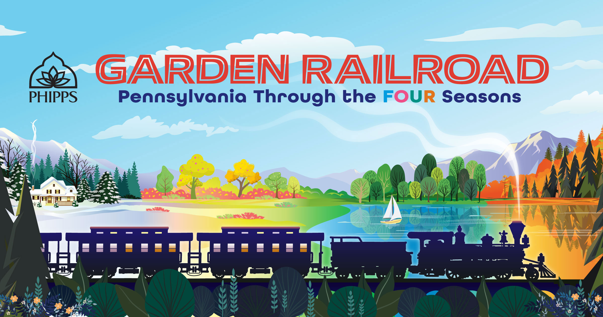 Garden Railroad: Pennsylvania Through the Four Seasons